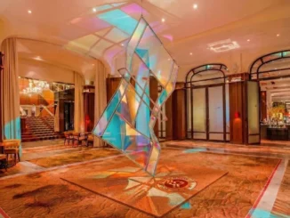 Le Lobby de l'hôtel Royal Monceau