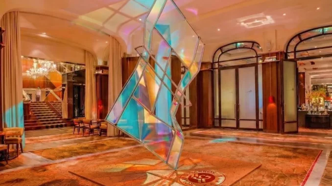 Le Lobby de l'hôtel Royal Monceau