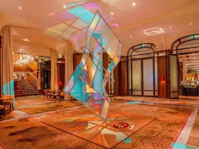 Le Lobby de l'hôtel Royal Monceau