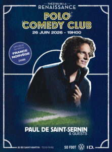 Affiche de l'événement Polo Comedy Club avec Paul de Saint-Sernin et Volkswagen au Théâtre de la Renaissance