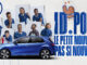 Visuel de campagne Volkswagen ID. Polo « Le petit nouveau, pas si nouveau » avec les joueurs de l'Équipe de France de football pour le Mondial 2026