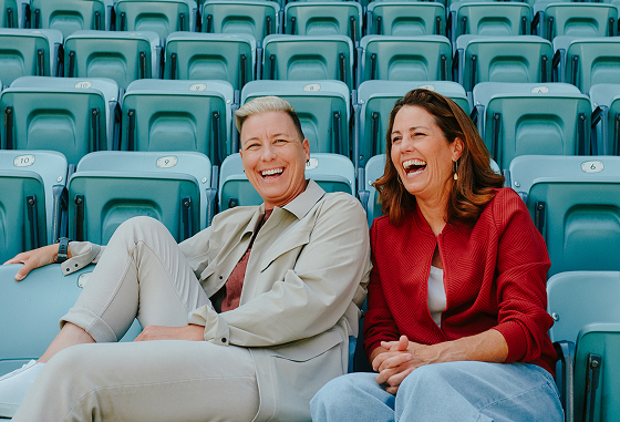 Abby Wambach et Julie Foudy, ambassadrices d'une Airbnb Experience FIFA 2026
