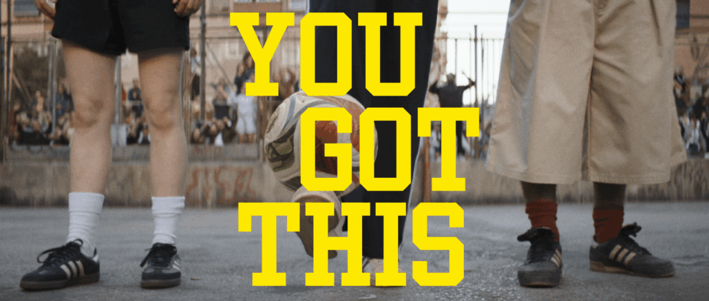Visuel You Got This de la campagne adidas Coupe du Monde 2026 Backyard Legends