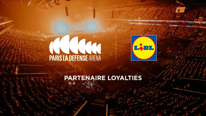 Partenariat entre Lidl et La Défense Paris Arena