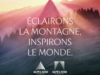 Emblèmes Alpes 2030 dévoilés à Briançon, signature officielle des Jeux Olympiques et Paralympiques d'hiver