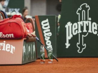 Campagne Perrier Roland-Garros 2026 "Vu en Terrasse" — 48e année de partenariat entre Perrier et le tournoi parisien