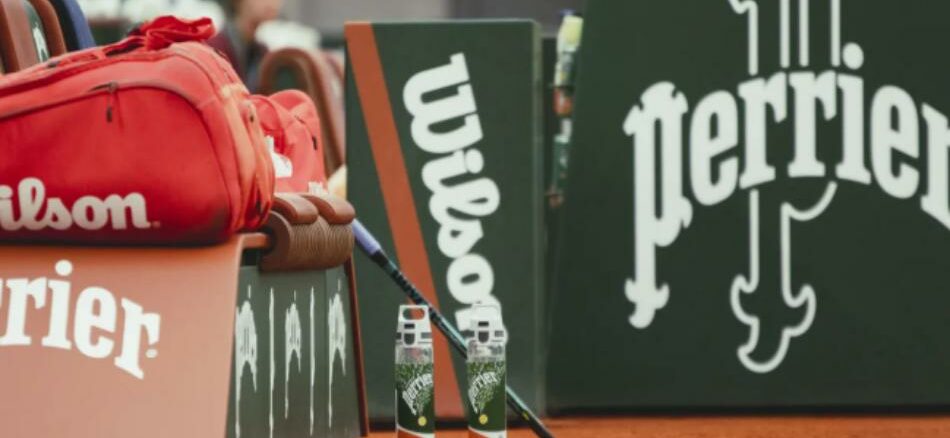 Campagne Perrier Roland-Garros 2026 "Vu en Terrasse" — 48e année de partenariat entre Perrier et le tournoi parisien
