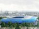 Vue du stade Océane du Havre Athletic Club, candidat au naming CMA CGM