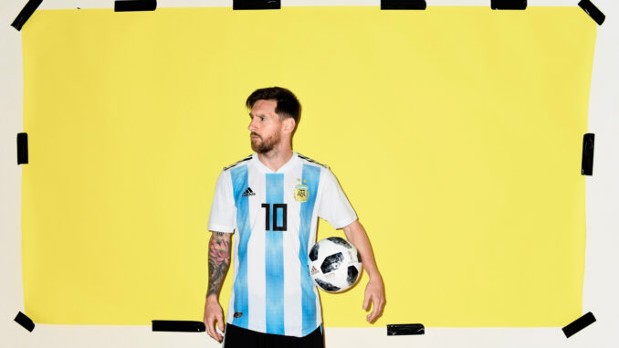 Coupe du Monde 2026 : pourquoi les portraits officiels ont changé – Lionel Messi photographié par Michael Regan pour Getty Images
