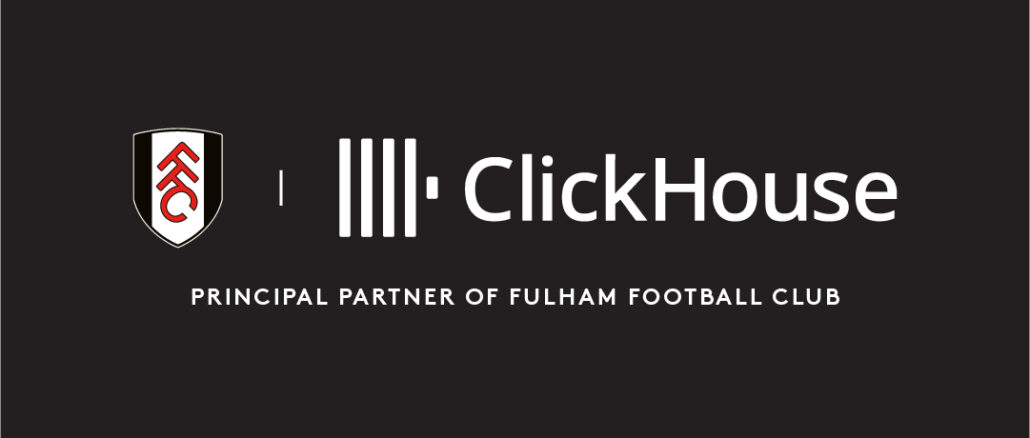 ClickHouse, sponsor maillot et partenaire principal de Fulham FC