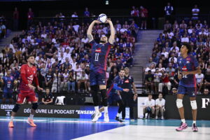 Antoine Brizard, capitaine de l'équipe de France de volley et ambassadeur des 4 saisons de MAIF Sport Planète