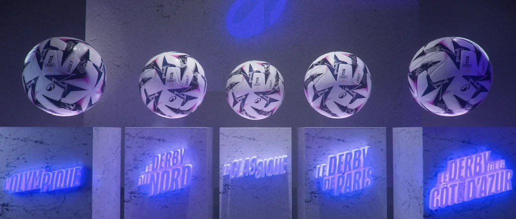 Les cinq ballons exclusifs Kipsta conçus pour les grandes affiches de Ligue 1 McDonald's 2026-2027