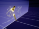 Visualisation 3D Sony d’une arrivée de sprint pour World Athletics