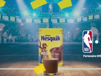 Image du film annonçant le partenariat entre Nesquik et la NBA en France