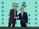 Signature du partenariat entre Uber Eats et le Real Madrid, annoncé le 7 octobre 2026